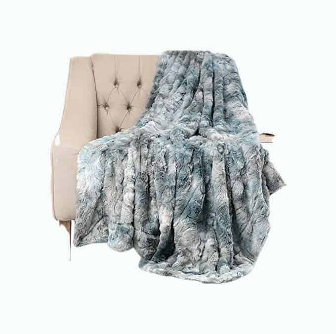 Faux Fur Throw Blanket