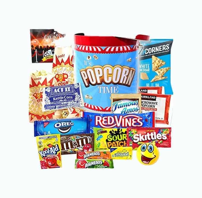 Movie Night Gift Basket