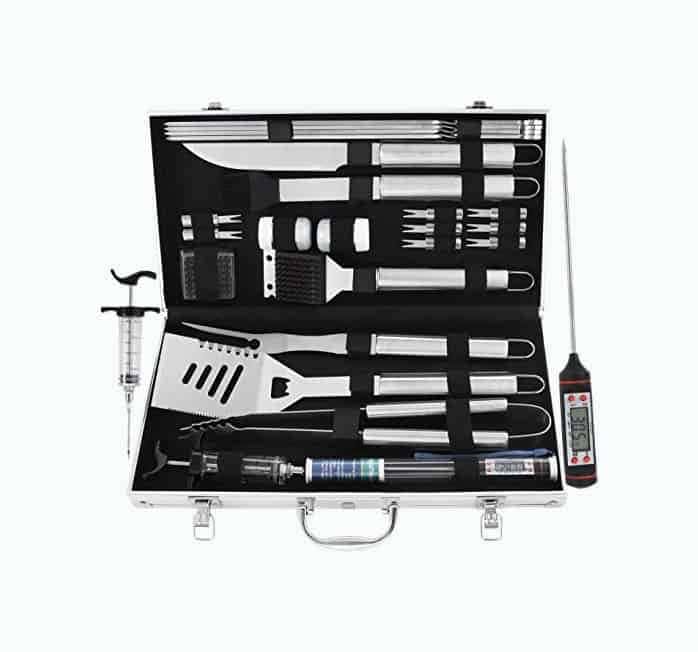 Aluminum BBQ Tools Set