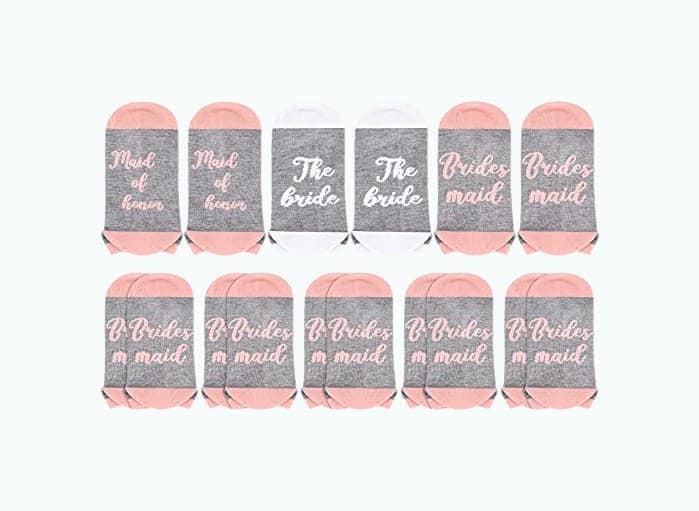 Bridal Party Socks Set