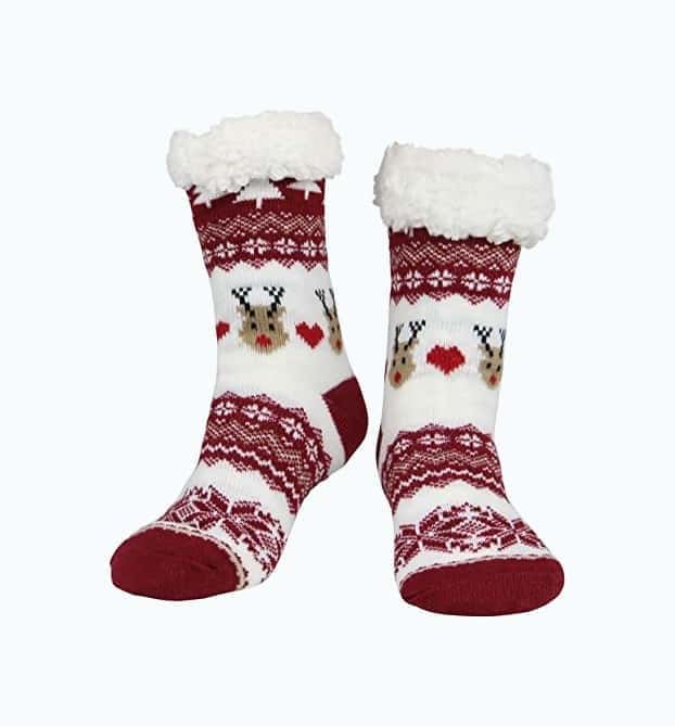 Christmas Slipper Socks