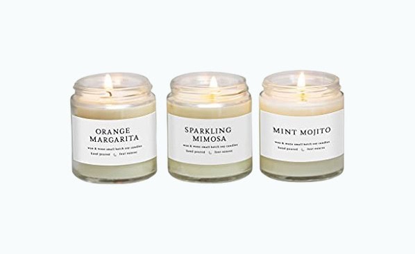 Happy Hour Scented Candle Gift Set