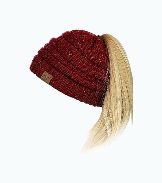 Ponytail Beanie Hat