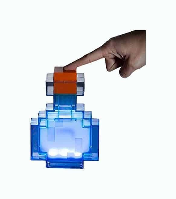 Minecraft Potion Bottle Night Light