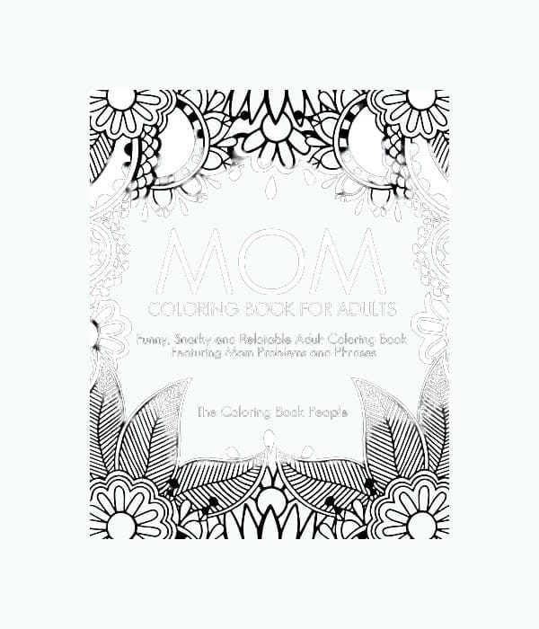 Mom Coloring Book