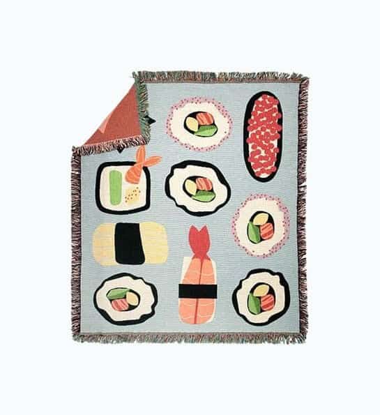 Sushi Lover Throw Blanket