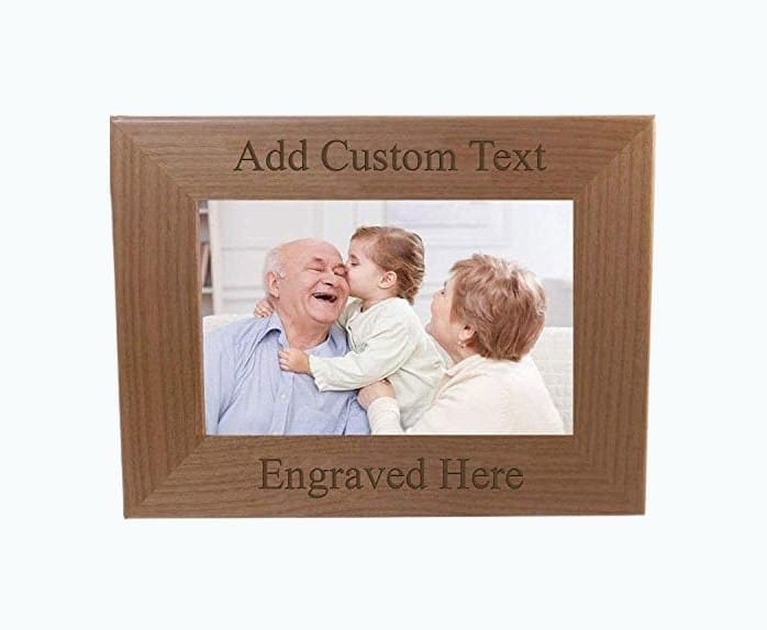 Customizable Wood Photo Frame