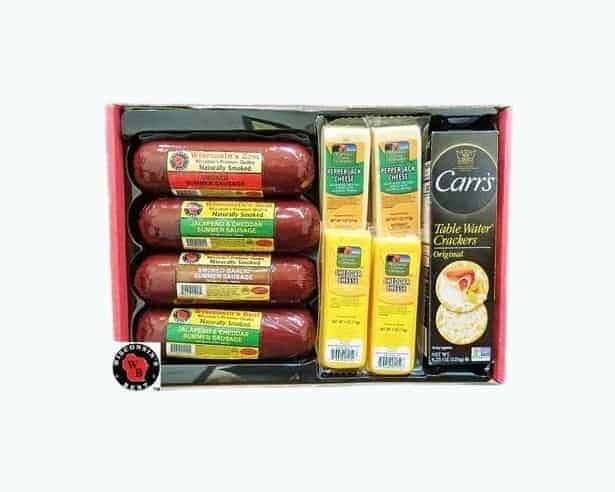 Cheese & Sausage Gift Basket