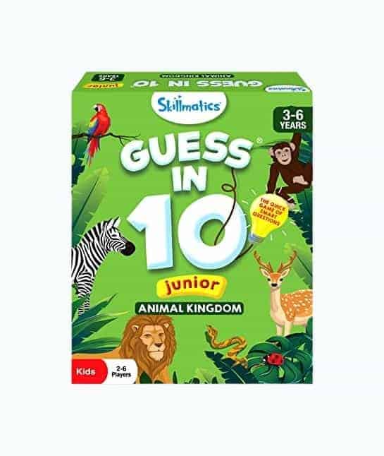 Skillmatics Card Game: Guess in 10 Junior Animal Kingdom