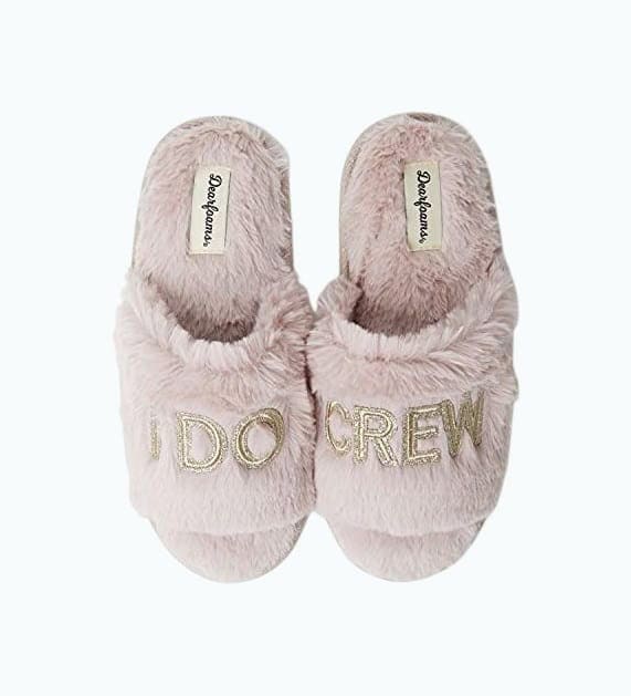 Dearfoams Bridal Slippers