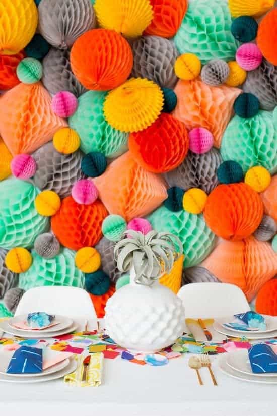 26 | MIX & MATCH PAPER HONEYCOMBS