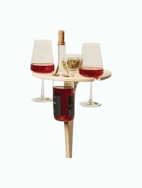 Outdoor Wine Table