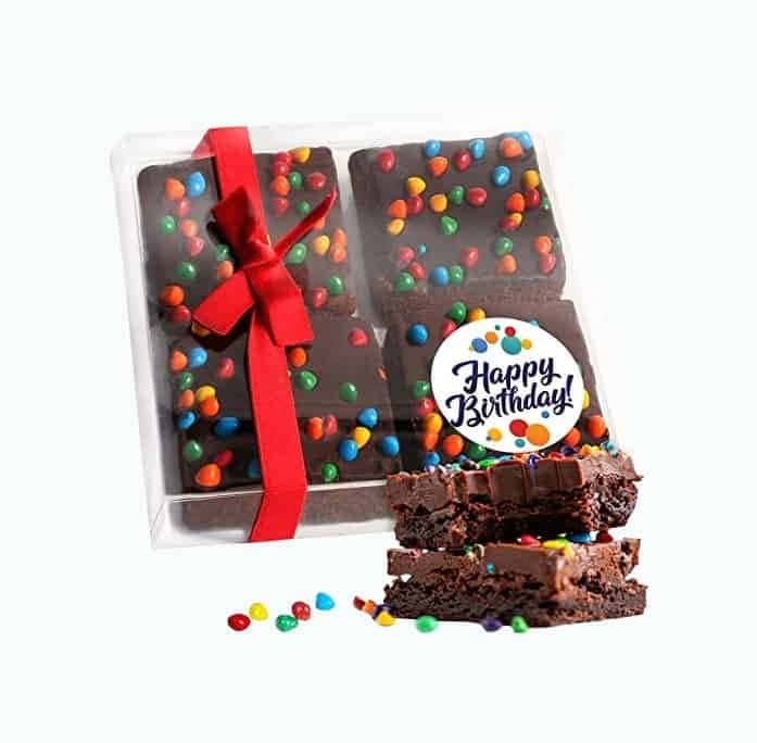 Birthday Brownie Gift Basket