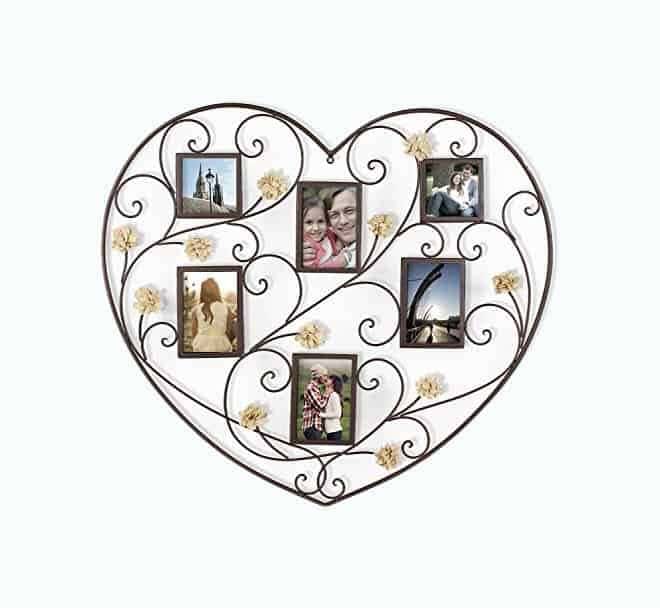 Iron Heart-Shape Picture Frame