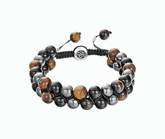 Lava Rock Bead Bracelet