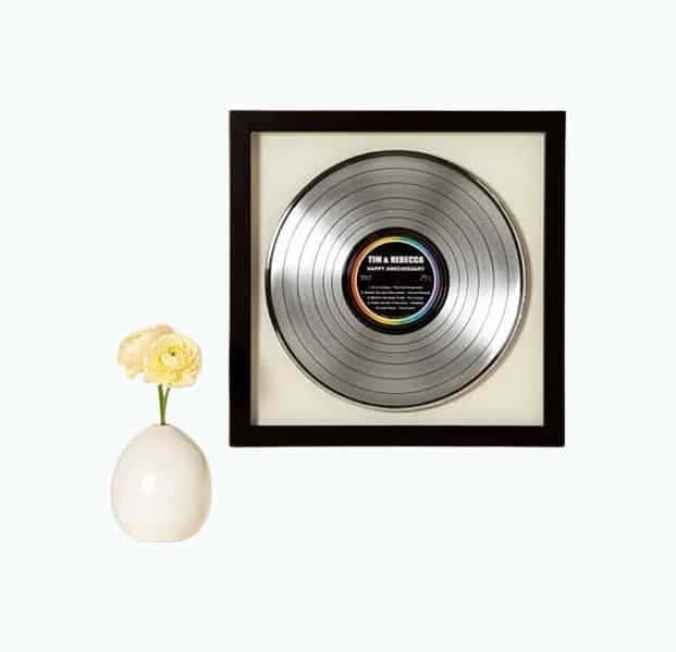 Personalized Metallic Record