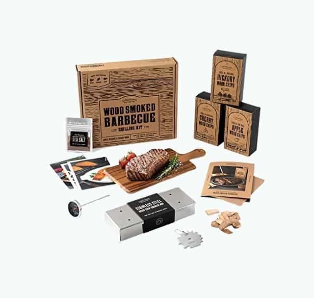 Wood Smoked Grill Set