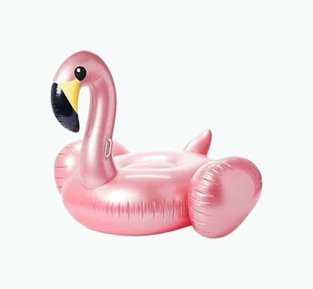 Giant Inflatable Flamingo Pool Float