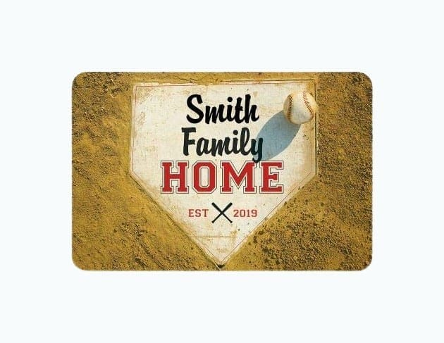 Home Plate Doormat