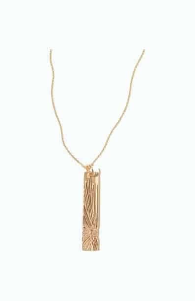 14k Gold Radiance Necklace