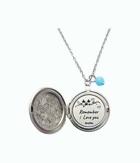 Hidden Message Locket Necklace