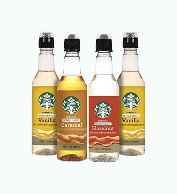 Starbucks Variety Syrup 4pk