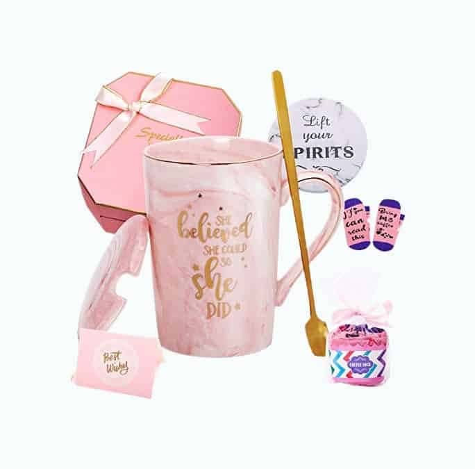 She Believed She Could So She Did Mug Gift Set