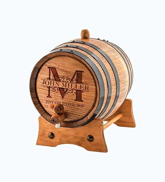 Custom Whiskey Barrel