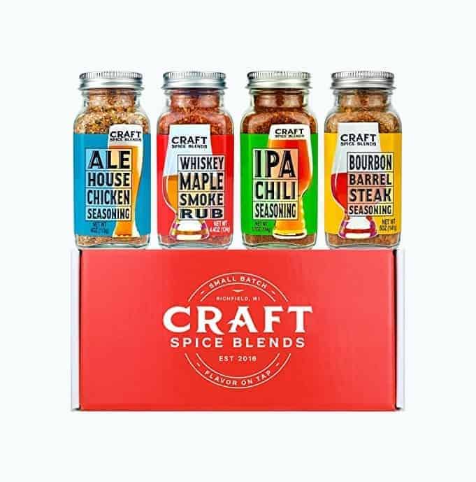 Craft Spice Blends Gift Set (Grilling Seasonings & Rubs)