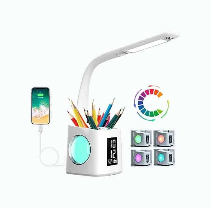 LED Desk Lamp And Charger