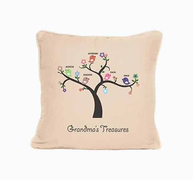 Personalized Grandma Pillow Cover