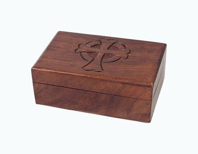 Natural Wood Keepsake Box