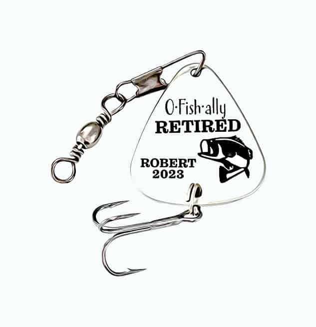 Personalized Retirement Fishing Lure