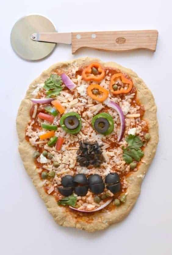 07 | DAY OF THE DEAD SKULL PIZZA