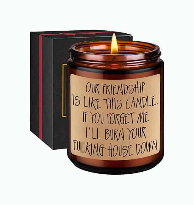 Lavender Scented Candles - Funny Candles Gifts