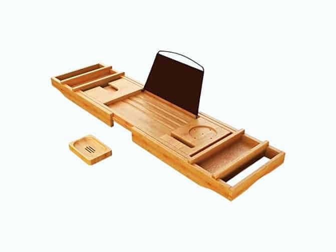 Bamboo Bathtub Caddy Tray