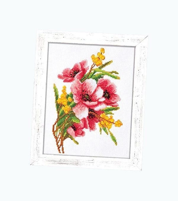 Flower Embroidery Kit