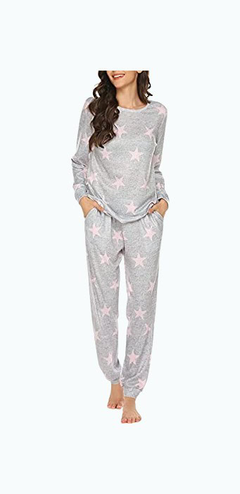 Women’s Long Sleeve Pajama Set