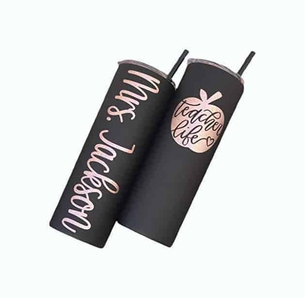 Personalized Teacher Tumbler