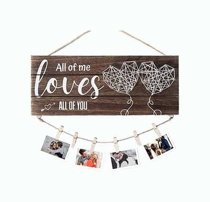 Wood Photo Display Holder