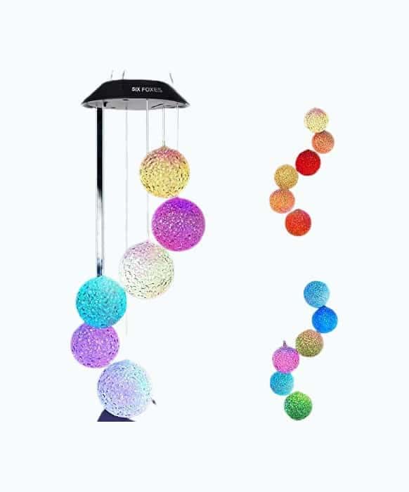 Crystal Ball Solar Wind Chimes