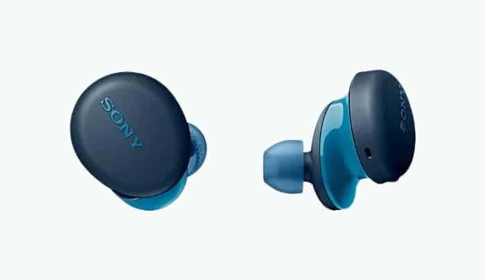 Sony True Wireless Blue Headphones