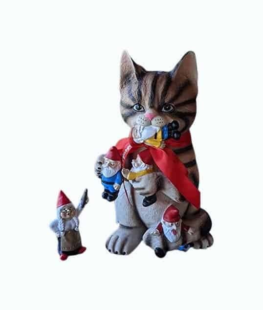 Cat Garden Gnome