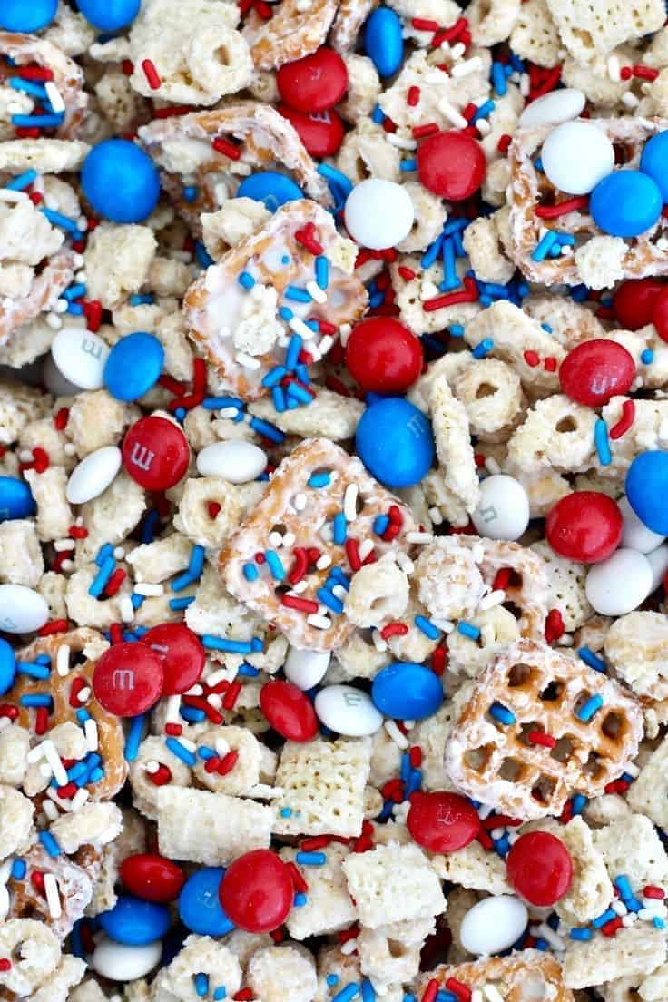 21 | RED WHITE AND BLUE PARTY MUNCH