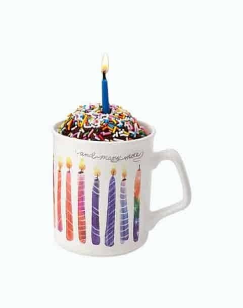 Birthday Cake In A Mug