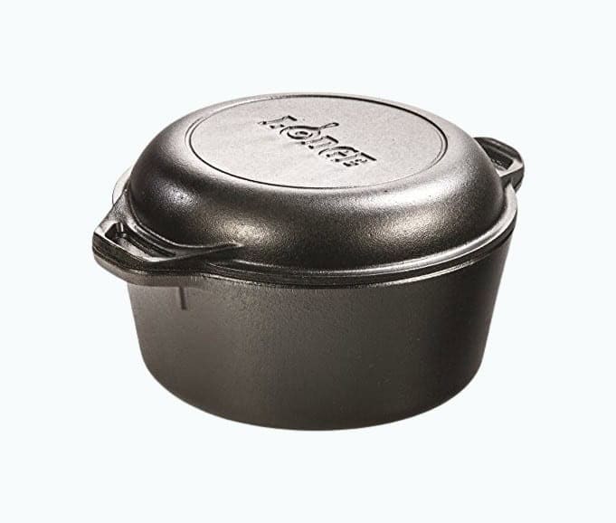 Cast Iron Double Dutch Oven