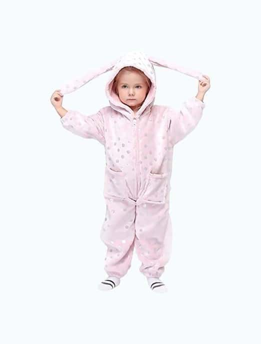 Girls Rabbit Onesie