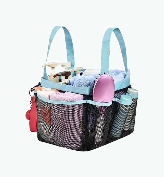 Mesh Shower Caddy Tote