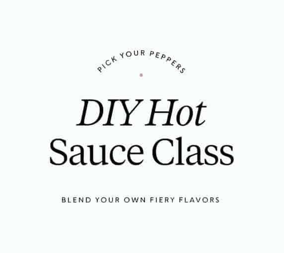 Pick Your Peppers: DIY Hot Sauce Class