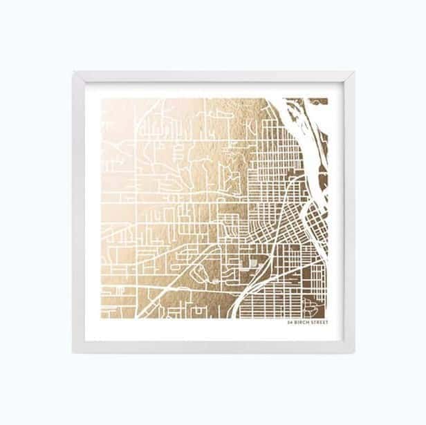 Custom Map Print